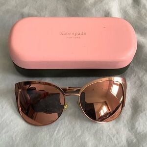 Kate Spade Genice/S Rose Gold Sunglasses